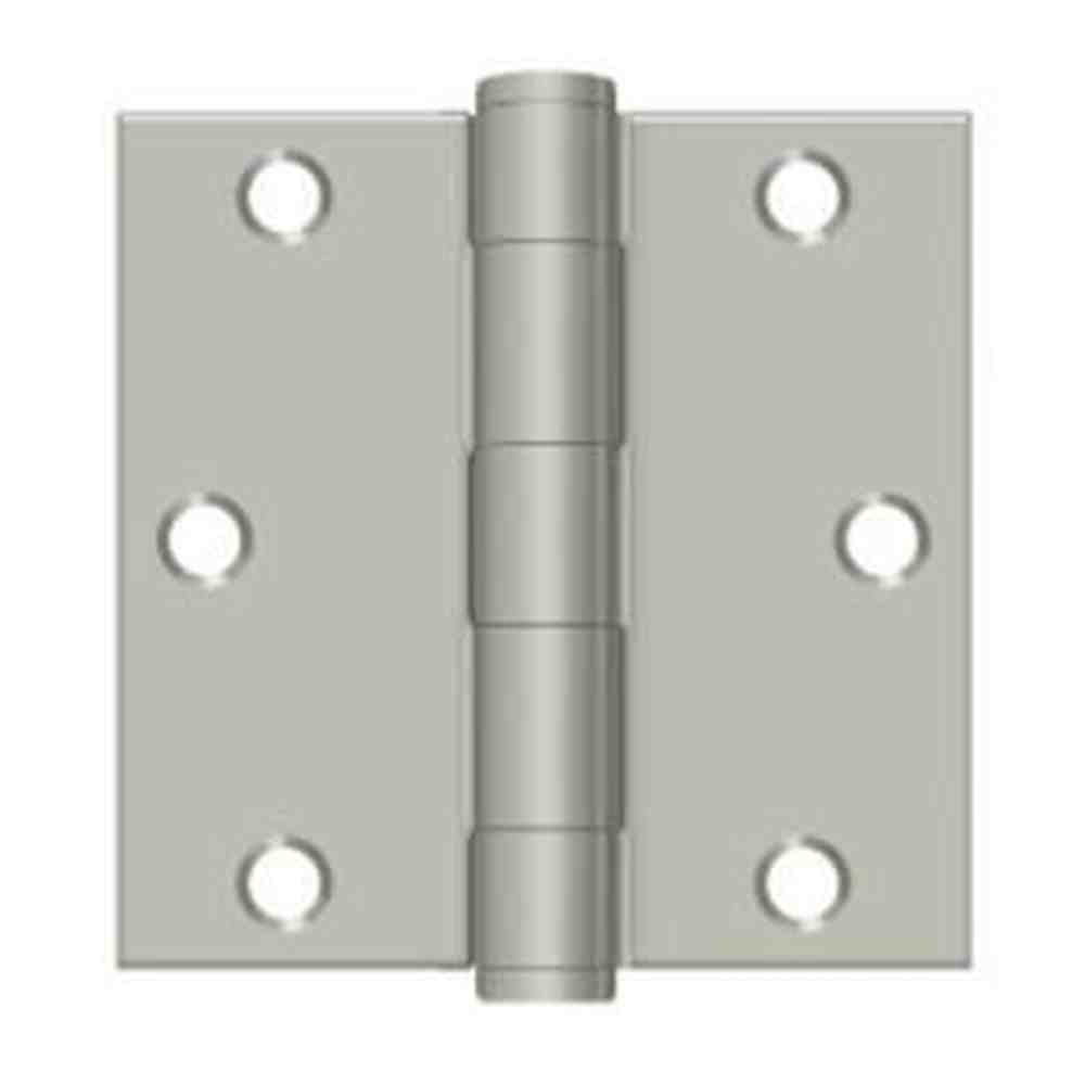 Orca Hardware COM3535-15 satin nickel plain bearing hinge