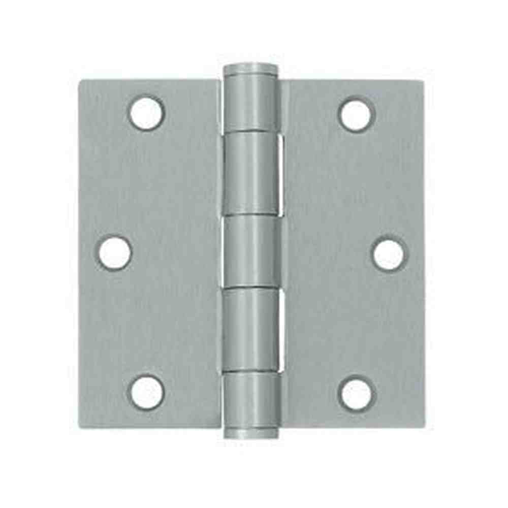 Orca Hardware COM3535-26 bright polished chrome plain bearing hinge