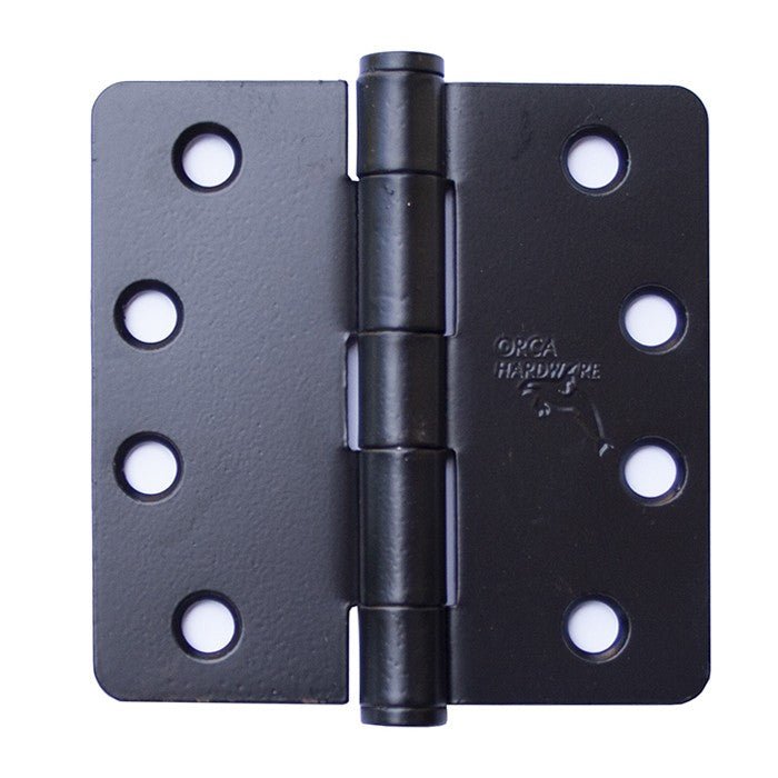 Orca Hardware COM4014-19 black plain bearing hinge
