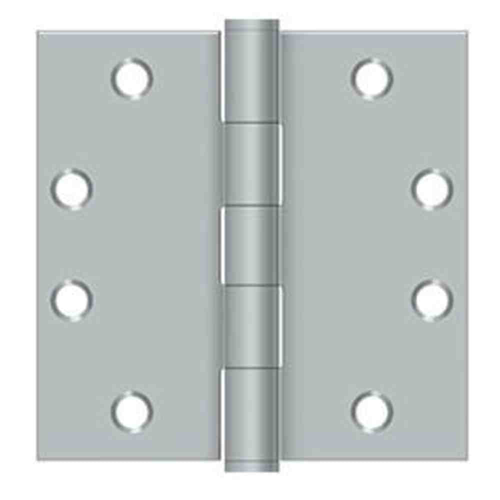 Orca Hardware COM4545-26D-NRP satin chrome plain bearing hinge