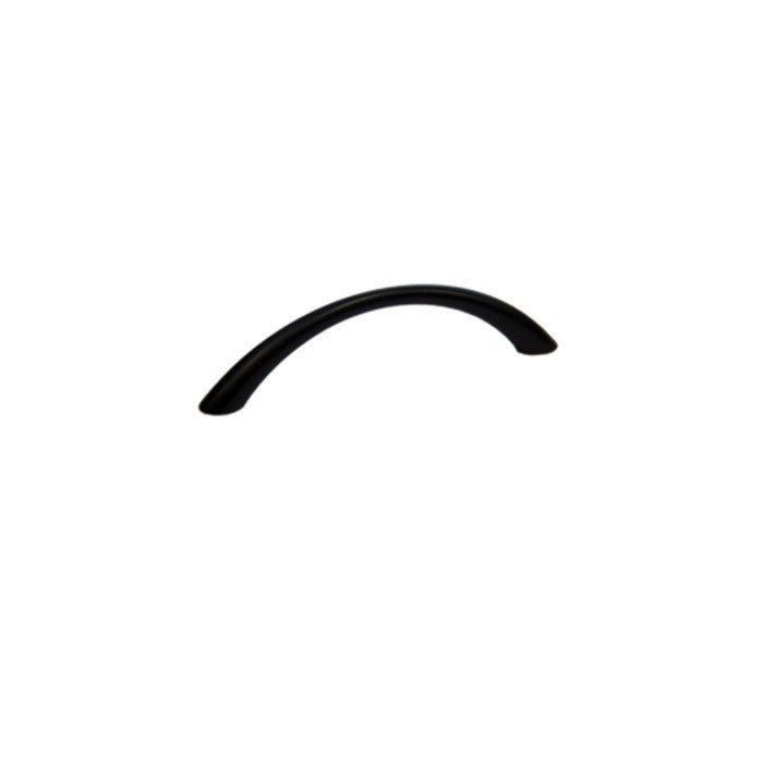 Orca Hardware CP-15096-BL black arched cabinet pull
