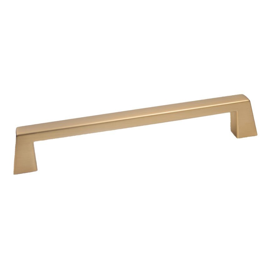 Orca Hardware CP-19160-RG gold tone square cabinet pull