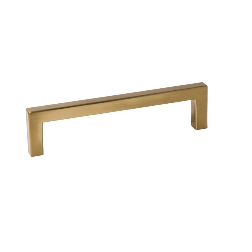 Orca Hardware CP-21128-RG gold tone square cabinet pull