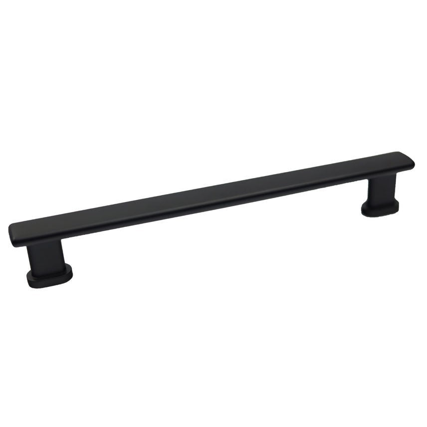 Orca Hardware CP-23160-BL black rectangular cabinet pull