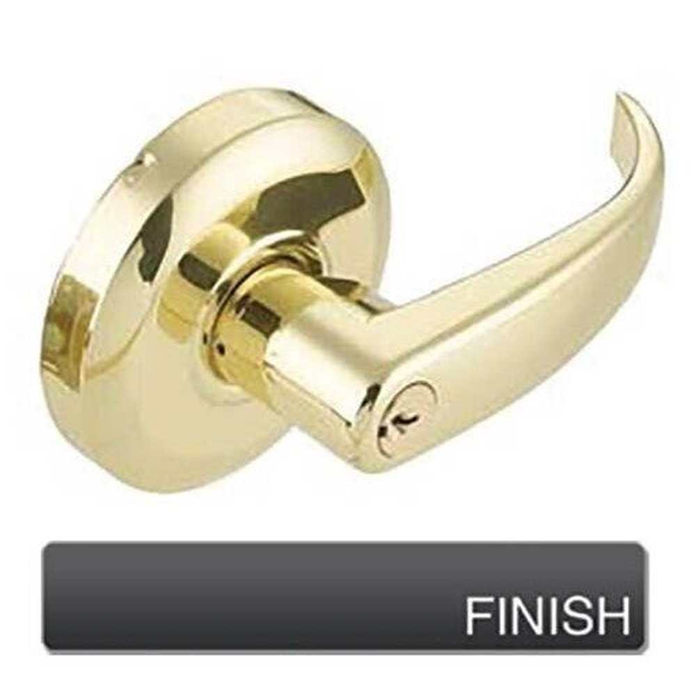 Cal-Royal CRL00-10B oil rubbed dark bronze keyed entry door lever
