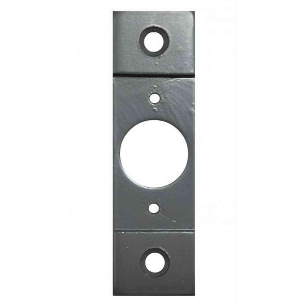 Don-Jo CV2414SL silver coated mortise conversion plate