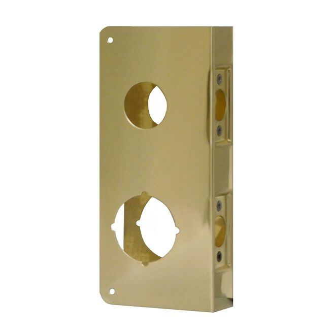 Don-Jo CW264PB polished brass wrap around