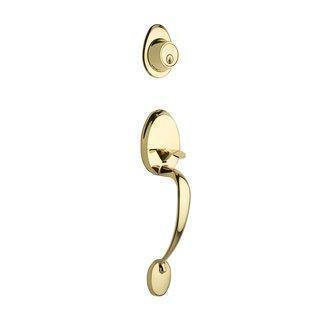 Copper Creek CZ2690PB CZ2690 Colonial Style Dummy Handleset Polished Brass