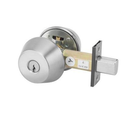 Yale D122626SCHC satin chrome double cylinder deadbolt