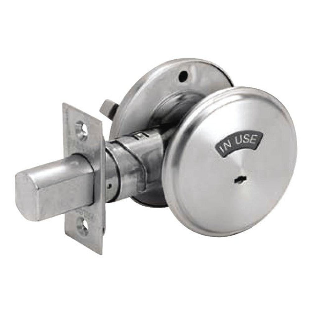 Falcon D271626 satin chrome one sided deadbolt