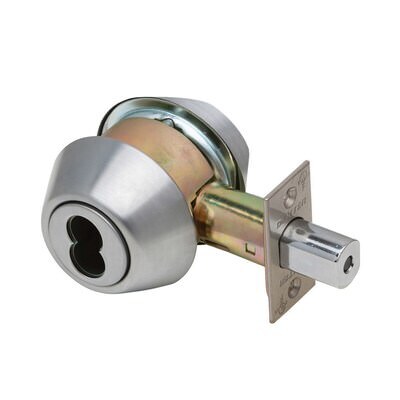Dexter Commercial DB1000DCT626SFIC double cylinder deadbolt, additional view