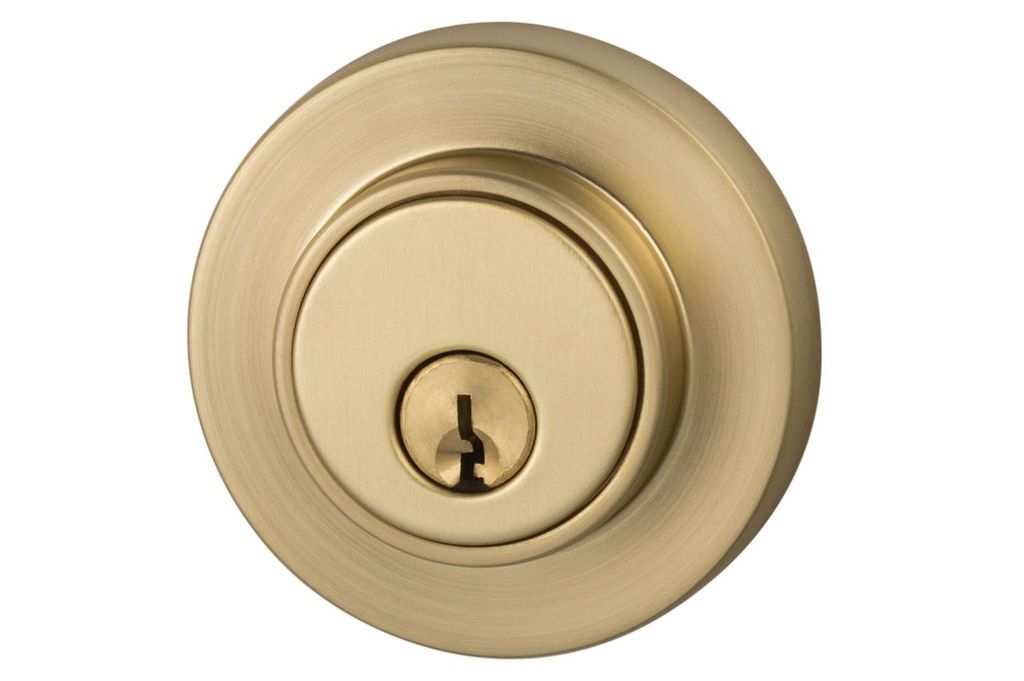 Sure-Loc Hardware DB201-MD SB Modern single cylinder deadbolt, additional view