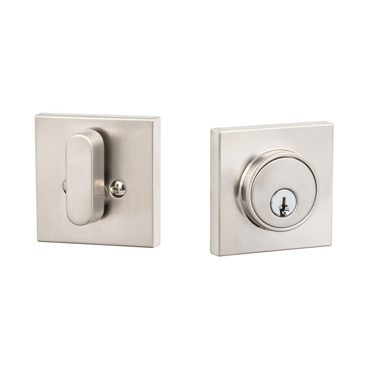 Sure-Loc Modern DB201-SMD 15 satin nickel single cylinder deadbolt