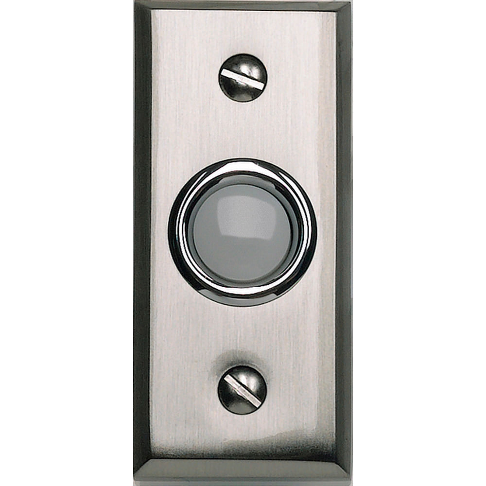 Atlas Homewares DB644-BRN brushed nickel door bell