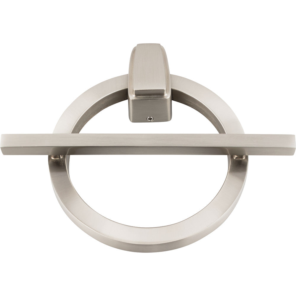 Atlas Homewares DK643-BRN brushed nickel door knocker