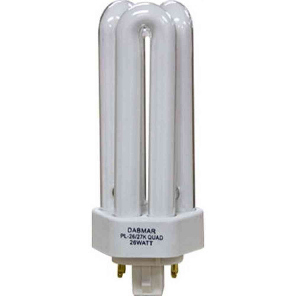 Dabmar Lighting DL-Q26-4P-/64K white light bulb