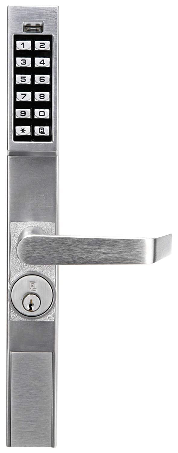 Alarm Lock DL130010B1 Trilogy Narrow Stile Digital Lever Lock