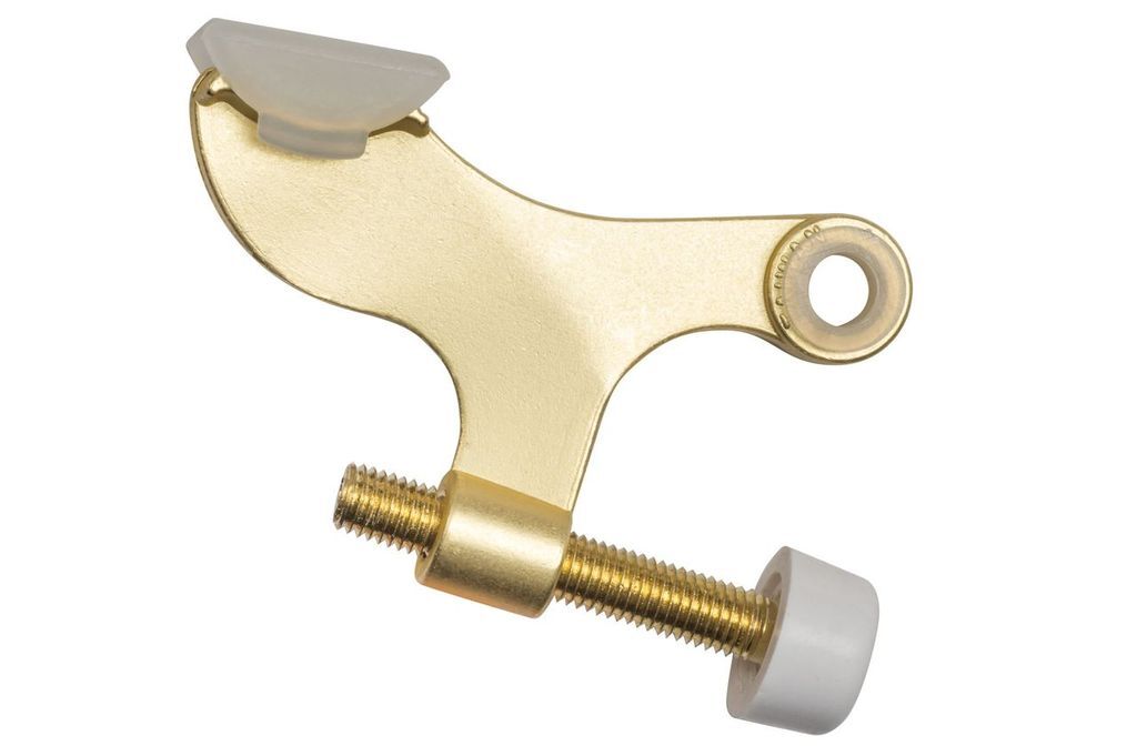 Sure-Loc DS10 SB satin brass heavy duty hinge pin stop