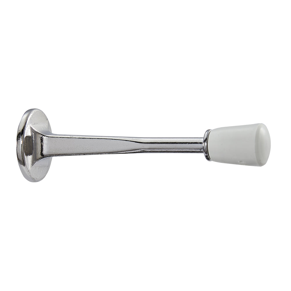 GEO GBH-DS318C 3-1/8" Cast Door Stop - Polished Chrome