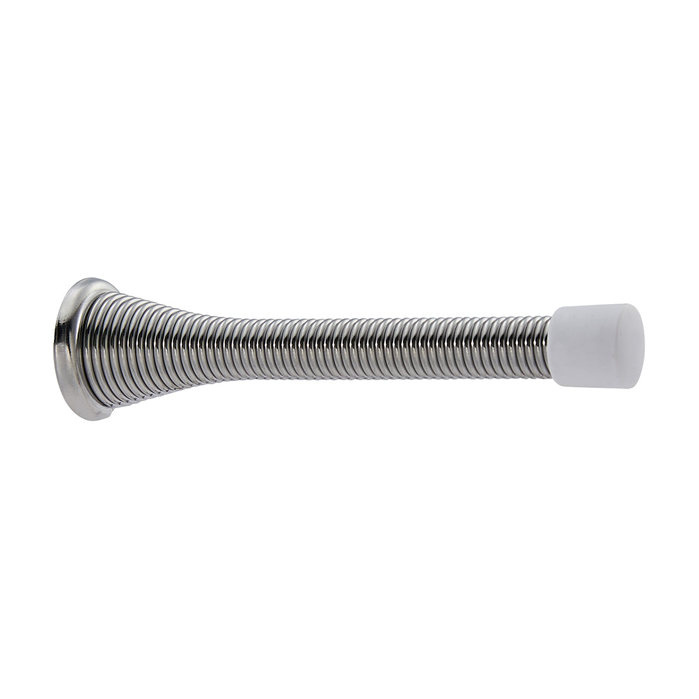 GEO GBH-DS318S 3-1/8" Heavy Duty Spring Door Stop - Polished Chrome