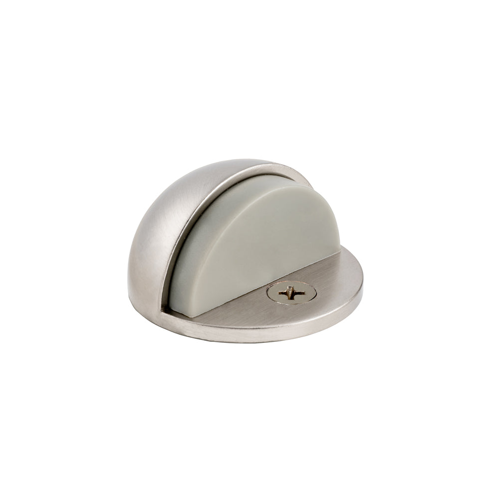 GEO GBH-DSDSL 1-3/4" x 1/8" Low Profile Dome Stop - Satin Nickel