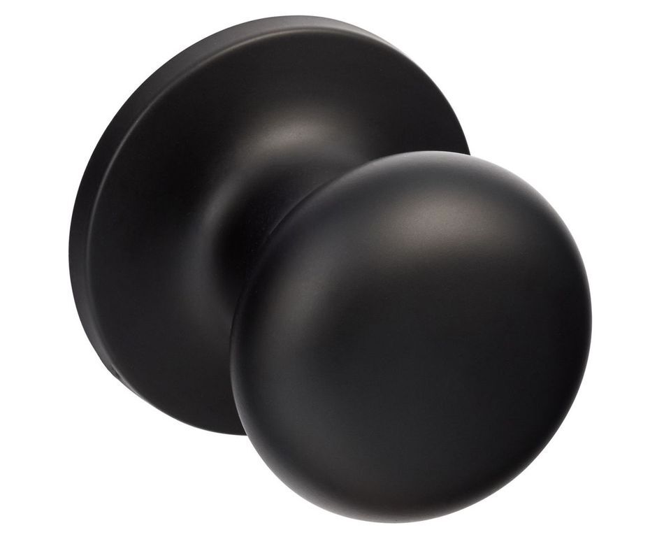 Sure-Loc DU101 FBL flat black passage door knob