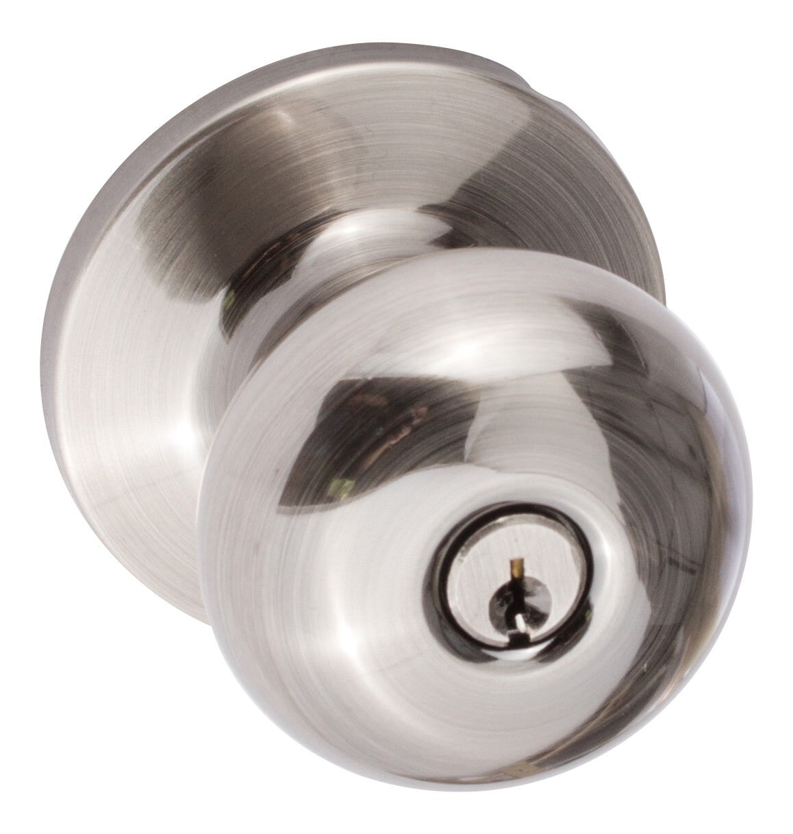 Sure-Loc DU107 15A antique nickel keyed entry knob