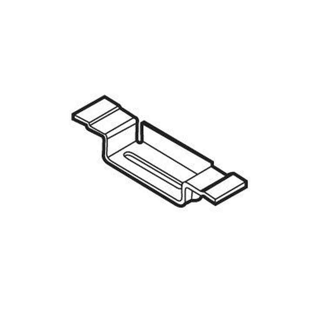 Don-Jo DCB270 raw steel hinge reinforcement