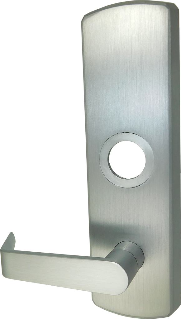 Dexter Commercial ED1000TNLRESCNC626 satin chrome nightlatch exit device trim
