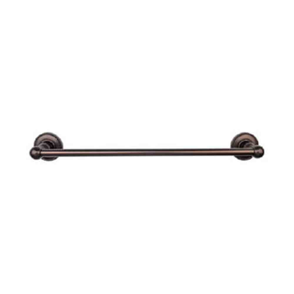 Top Knobs ED10ORBA oil rubbed bronze towel bar