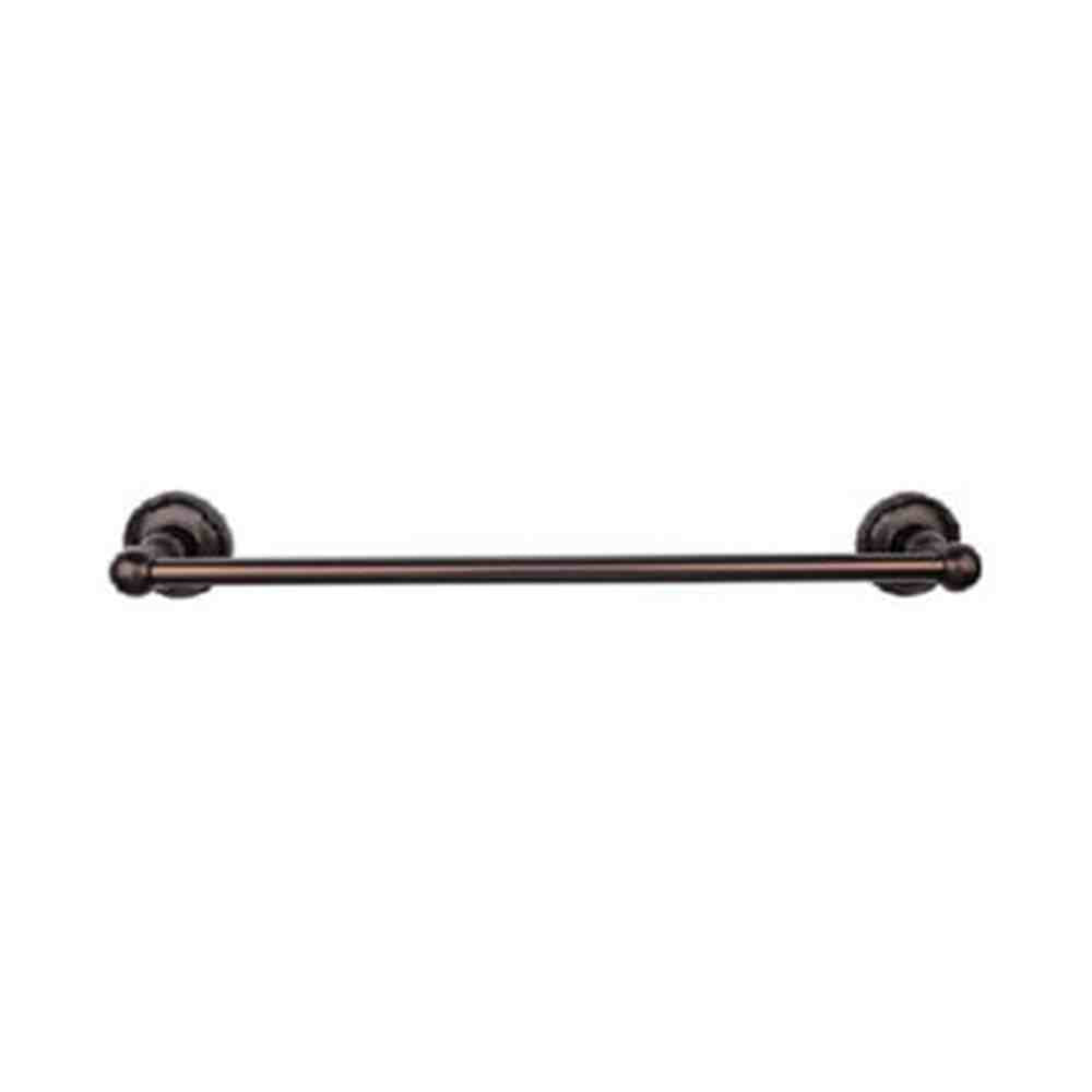 Top Knobs ED10ORBE oil rubbed bronze towel bar