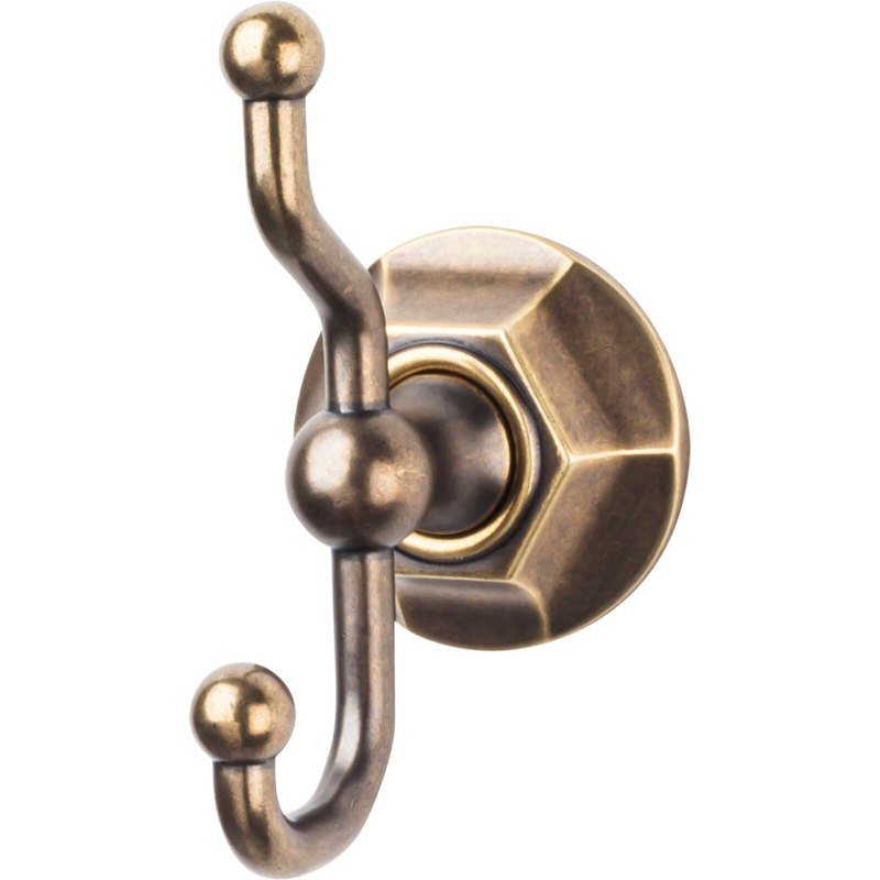 Top Knobs ED2GBZB german bronze double robe hook