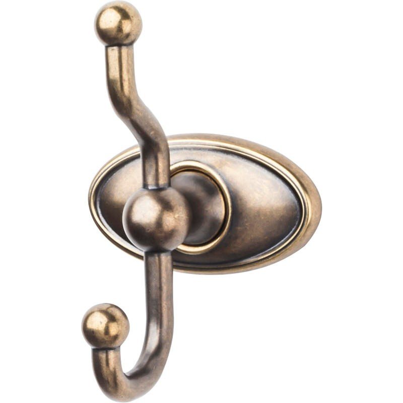 Top Knobs ED2GBZC german bronze double robe hook