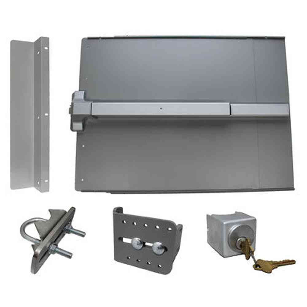 Lockey ED51S silver door edging