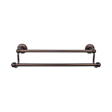 Top Knobs ED7ORBA oil rubbed bronze towel bar