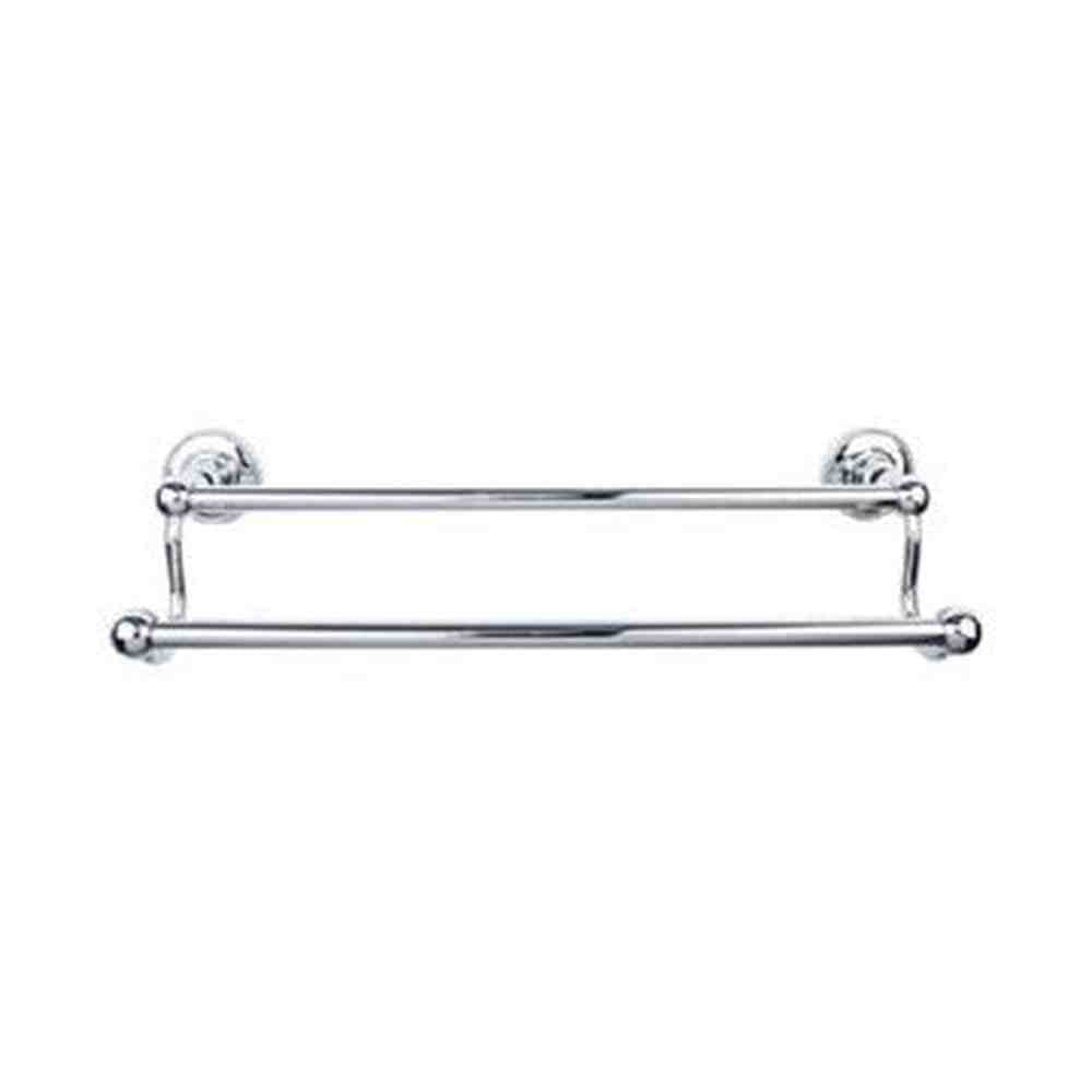 Top Knobs ED7PCA polished chrome towel bar