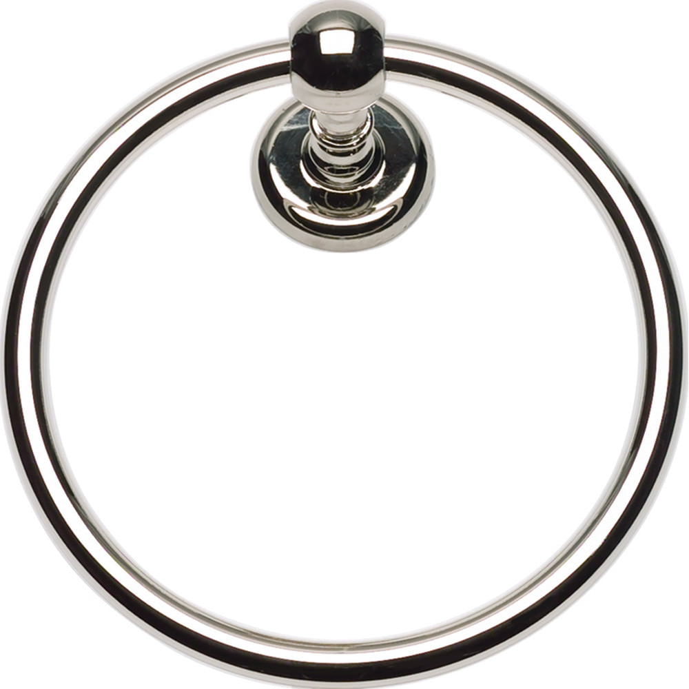Atlas Homewares EMMTR-PN polished nickel towel ring