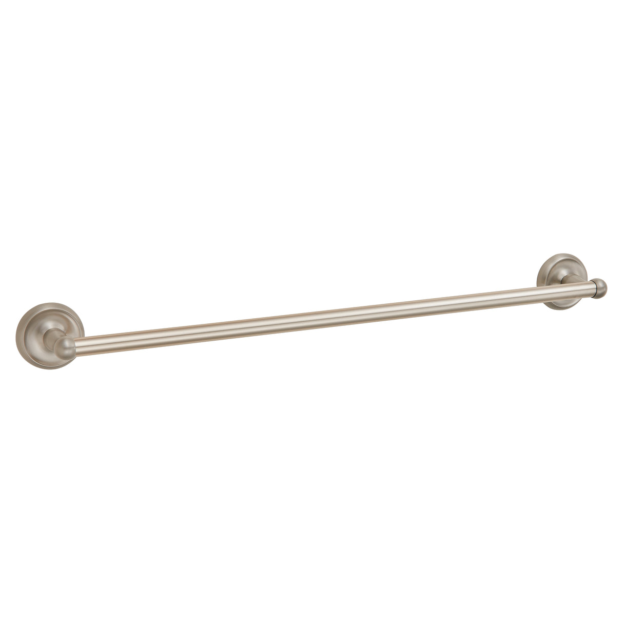 GEO EV2434 24" x 3/4" Classic Towel Bar Set - Satin Nickel