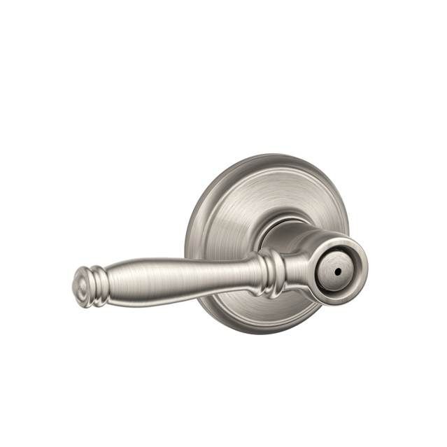 Schlage F40BIR619 F40BIR Birmingham Privacy Door Lever Satin Nickel