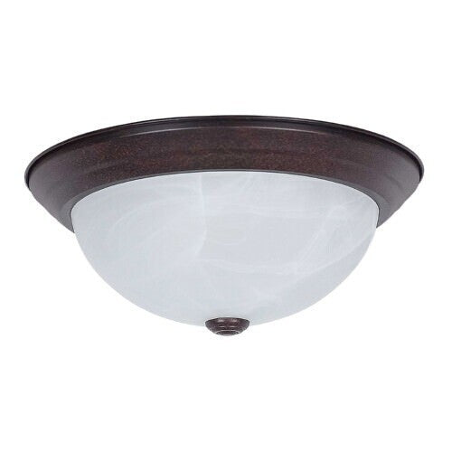 Sunset Lighting F7632-62 Two Light Flush Mount Rubbed Bronze