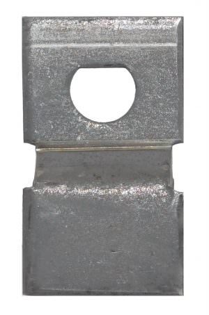 Don-Jo FBG1D raw steel flush bolt guide