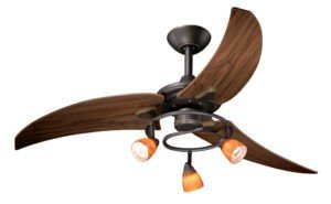 Vaxcel FN48121OR FN48121 48" Picard Steel Ceiling Fan Vintage Bronze