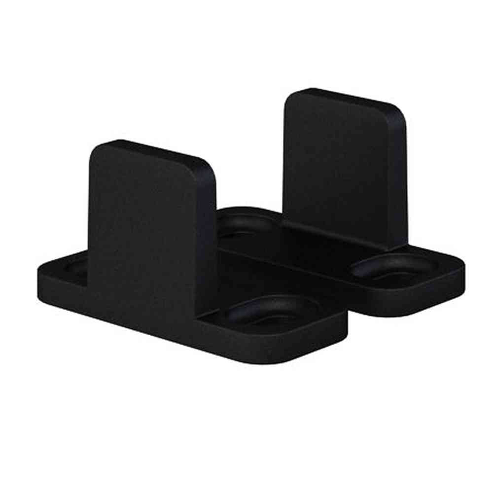 Orca Hardware FT-ADJGD-BL black barn door guide