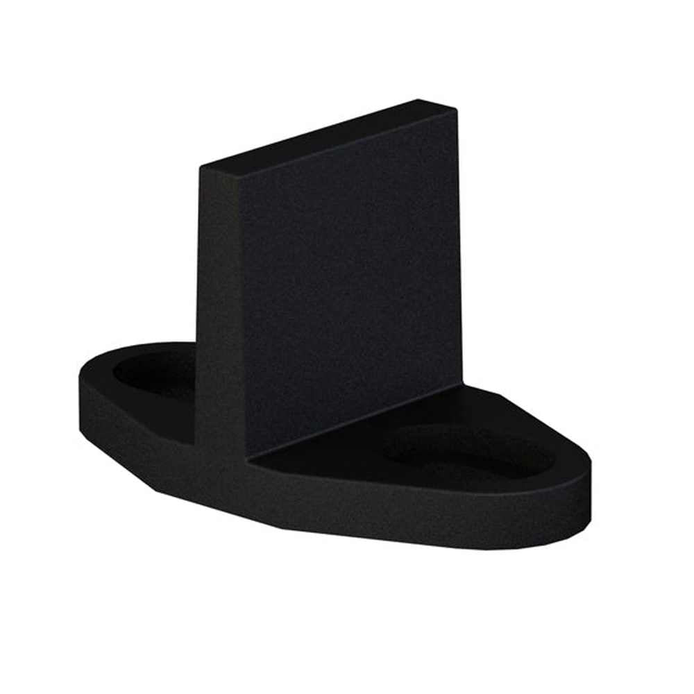 Orca Hardware FT-METGD-BL black barn door guide