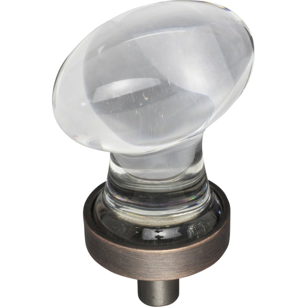 Jeffrey Alexander G110DBAC brushed oil rubbed bronze cabinet knob