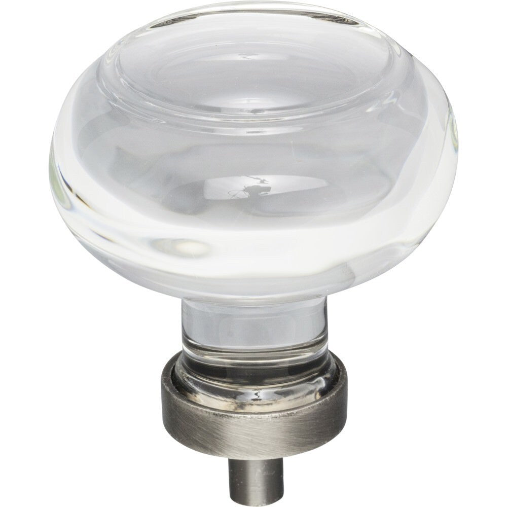 Jeffrey Alexander G120L-BNBDL brushed pewter cabinet knob