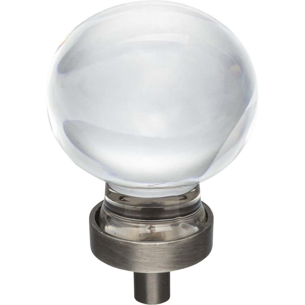 Jeffrey Alexander G130L-BNBDL brushed pewter cabinet knob