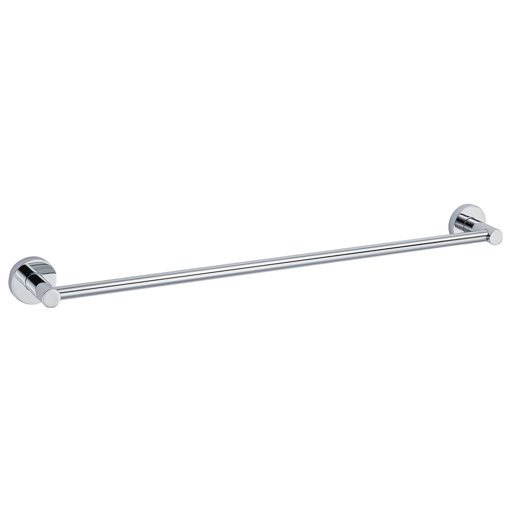 GEO GBA-GB2458 24" x 5/8" Contemporary Towel Bar with 1-3/4" Base - Polished Chrome