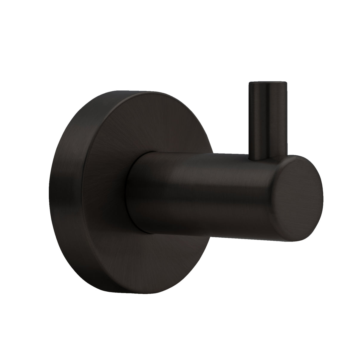 GEO GBA-GBSRH Contemporary Single Robe Hook - Matte Black