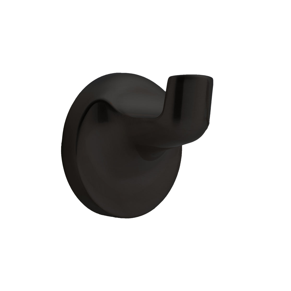 GEO GBA-GDSRH 2-3/16" x 2-3/16" Transitional Single Robe Hook - Matte Black